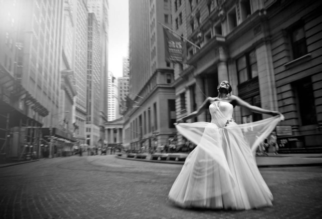 Bride With Beautiful Gown