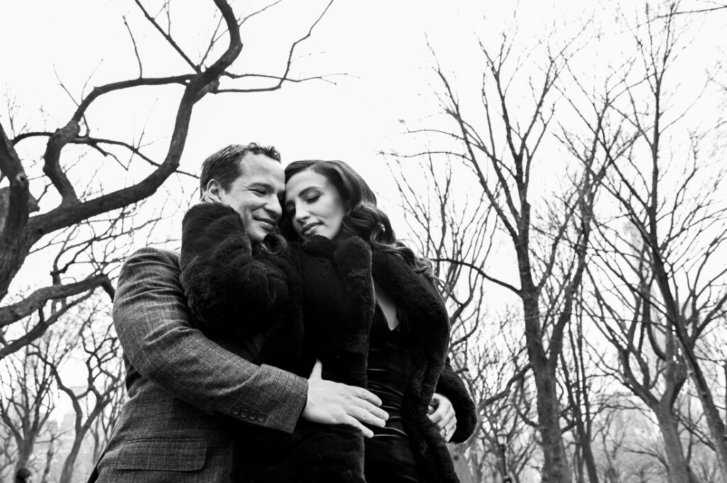 Central Park Engagement Photos