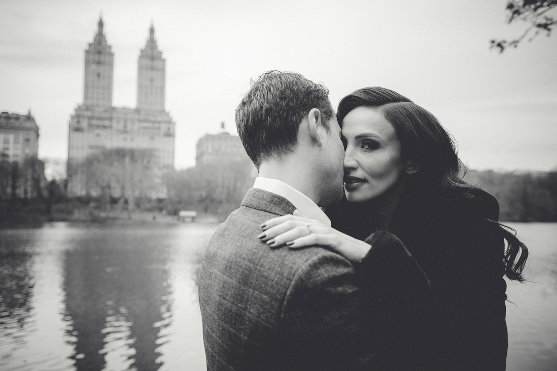 Central Park Engagement Photos